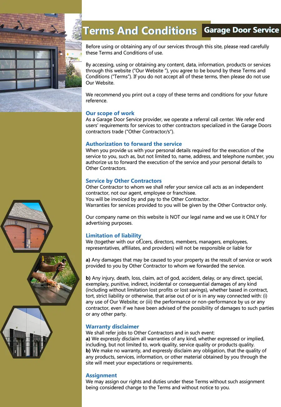 Security Garage Door Repair Service White Lake, MI 248-486-1670